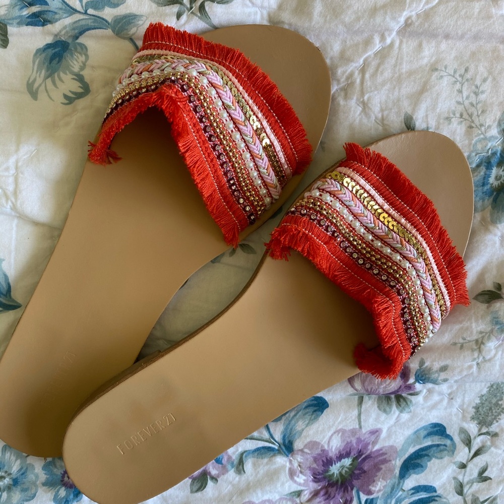new embellished sandals